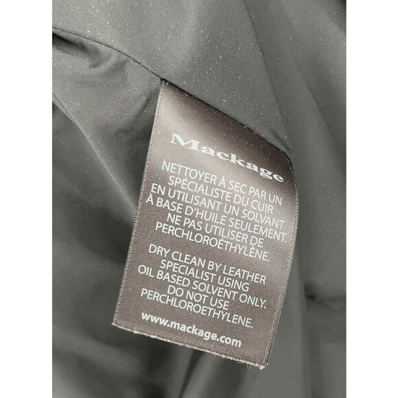 Mackage Vimka Bomber Goat Suede Dusty Pink Jacket Size Small - Picture 7 of 9